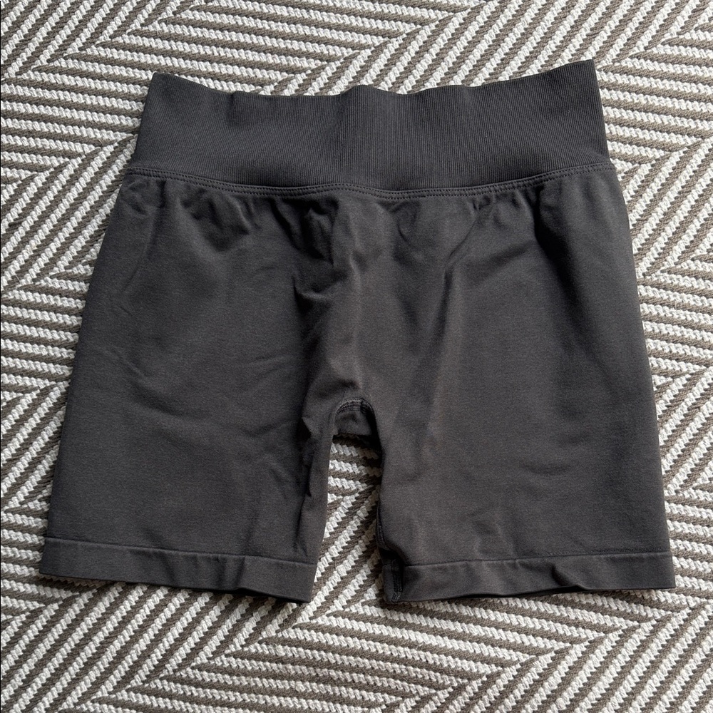 YoungLA charcoal seamless shorts